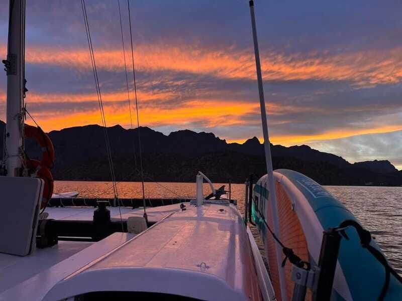 From Loreto: Sunset Appetizers & Open Bar Catamaran Cruise - The Value for Money