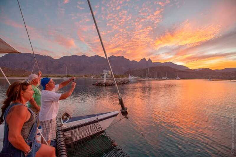 From Loreto: Sunset Appetizers & Open Bar Catamaran Cruise - What Could Be Better?
