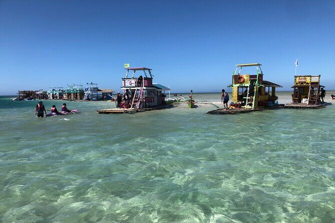 From Manila: Little Boracay Beach w/ Floating Bamboo Cottage - The Sum Up