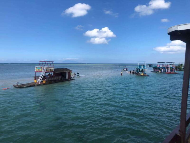 From Manila: Little Boracay Beach w/ Floating Bamboo Cottage - Natural Beauty and Eruption Stories
