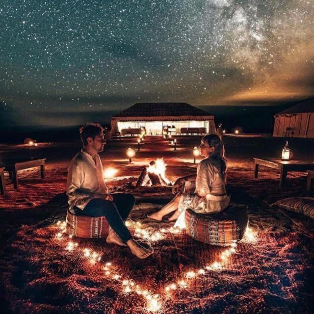 From Marrakech: Agafay Desert Dinner and Optional Camel Ride - Dining Under the Stars