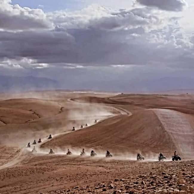 From Marrakech: Agafay Desert Dinner with Quad & Camel Ride - Getting to Know the Agafay Desert Experience
