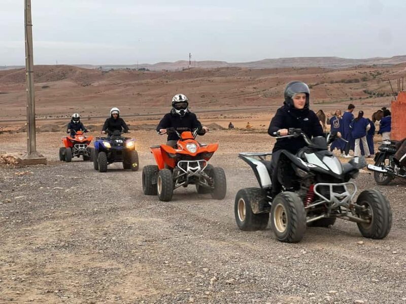 From Marrakech: Agafay Desert Quad Biking Tour with Transfer - Key Points