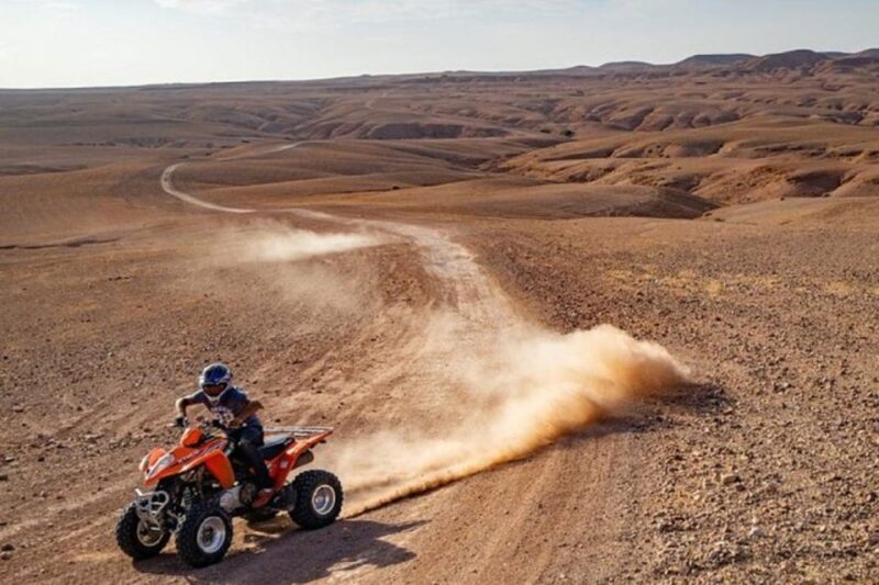 From Marrakech: Agafay Desert Quad Biking with Dinner & Show - Key Points