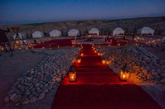 From Marrakech : Agafay Desert Quad Camel Ride and Dinner Show - An In-Depth Look at the Agafay Desert Experience