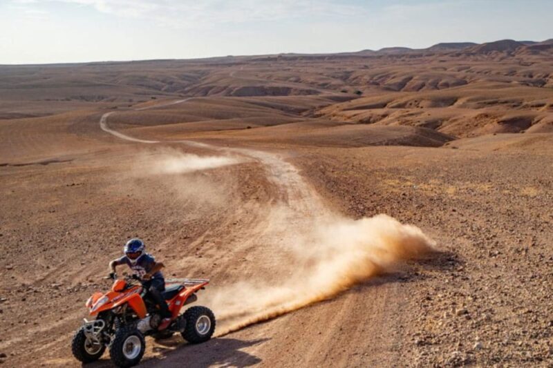 From Marrakech: Agafay Desert Sunset, Quad Biking, & Dinner - The Sum Up