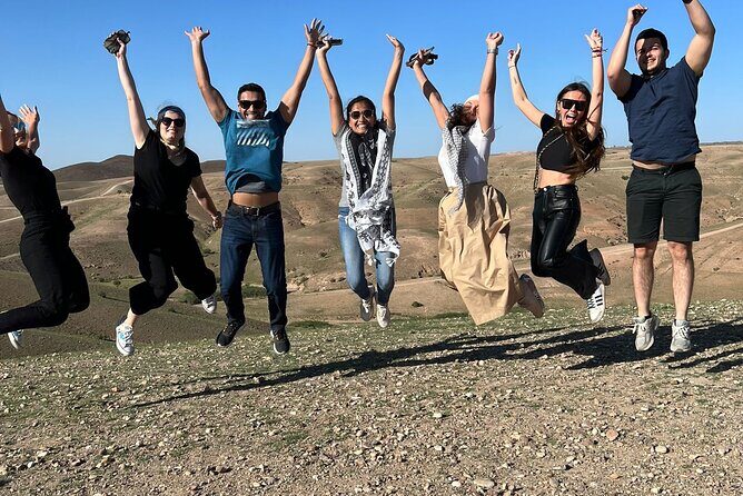 From MARRAKECH : Atlas Day Trip & Camel ,Agafay - Final Stop: The Tranquility of Agafay Desert