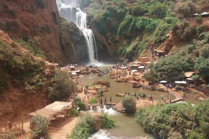 From Marrakech: Day trip to Ouzoud waterfalls and boat tour - Lunch and Hiking