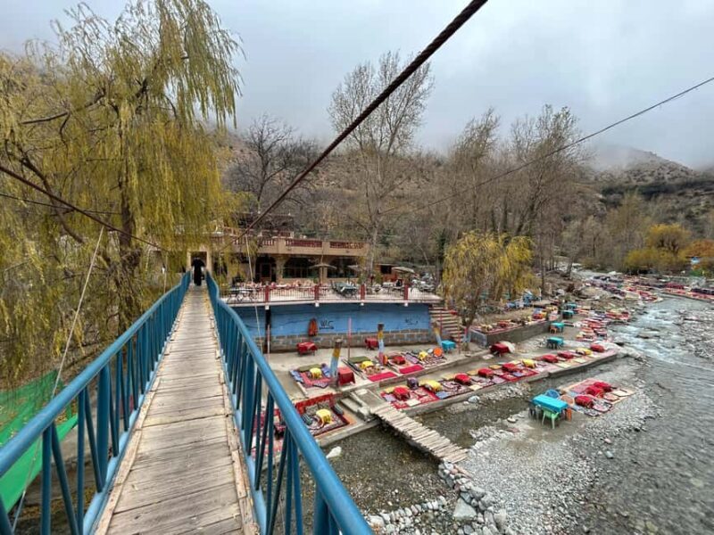 From Marrakech: Guided Ourika Valley with Waterfalls & Lunch - Key Points