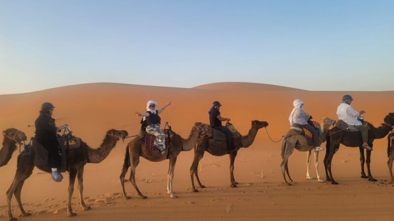 From Marrakech : Merzouga 3 day desert tour with camel ride - FAQ