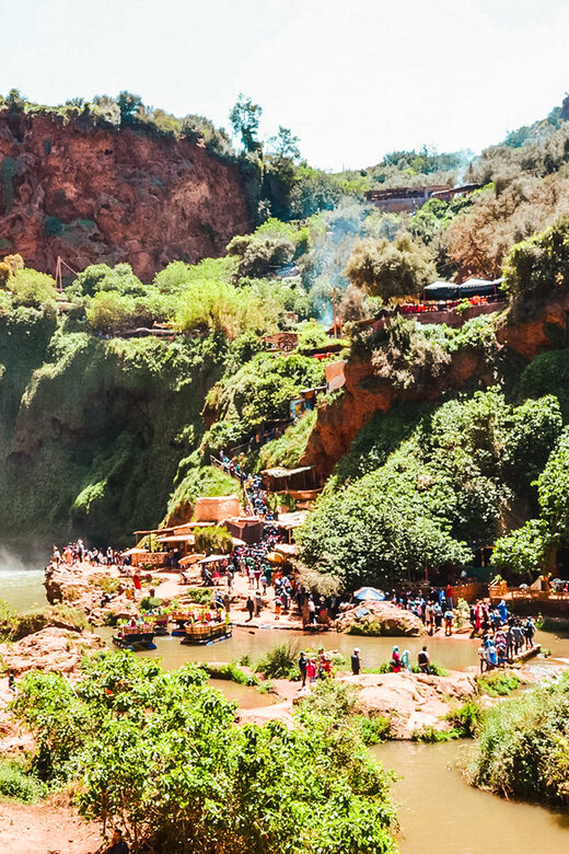 From Marrakech: Ouzoud Waterfalls Guided Tour & Boat Ride - Exploring the Area: Hikes, Monkeys, and Natural Pools