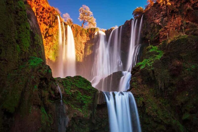From Marrakech: Private Ouzoud Falls & Boat Ride Day Trip - Arriving at the Waterfalls: What to Expect