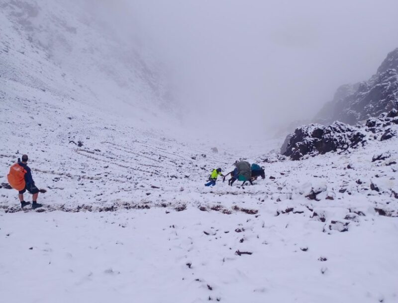 from marrakech: Two days MT Toubkal hike - Day 2: The Summit Push and Return