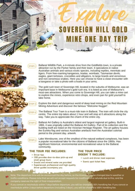 From Melbourne: Ballarat Wildlife Park & Sovereign Hill Tour - Lake Wendouree: A Serene Finish