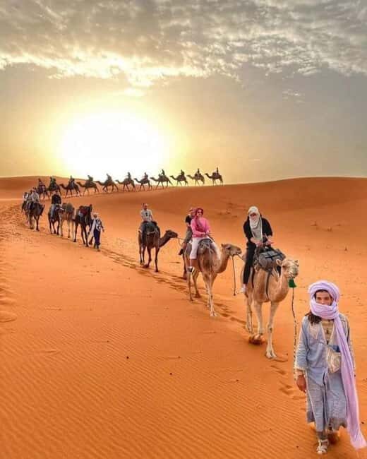 From Merzouga: Overnight Camel Trek over Erg Chebbi Dunes - The Value for Money and Authenticity