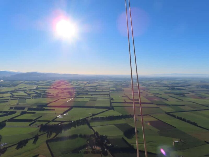 From Methven: Hot Air Balloon Flight in Canterbury with Wine - Discovering the Experience