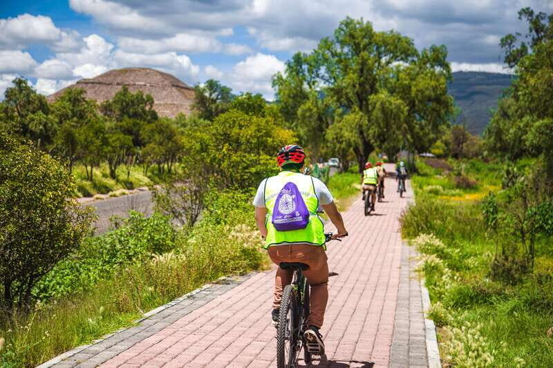 From Mexico City: Teotihuacan Pyramids and Bike Tour - Authentic Experiences That Shine