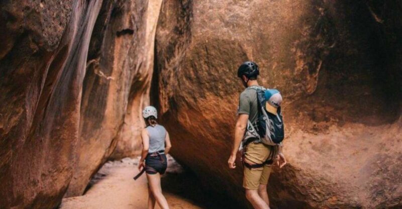 From Moab: Half-Day Canyoneering Adventure in Entrajo Canyon - Introducing the Canyoneering Experience in Entrajo Canyon