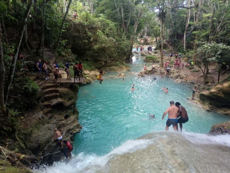 From Montego Bay: Blue Hole Waterfall Experience - What to Expect on the Blue Hole Waterfall Tour