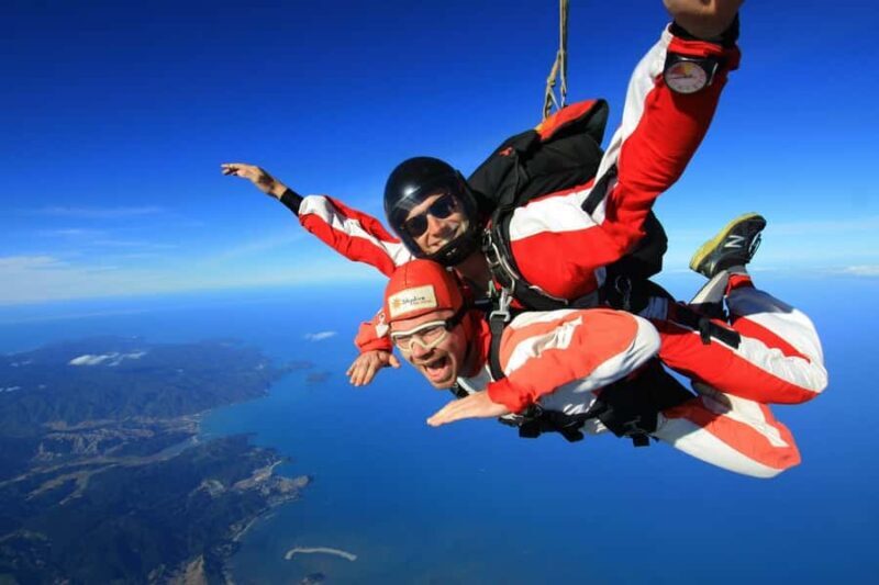 From Motueka: Abel Tasman Tandem Skydive Experience - The Authentic Experience