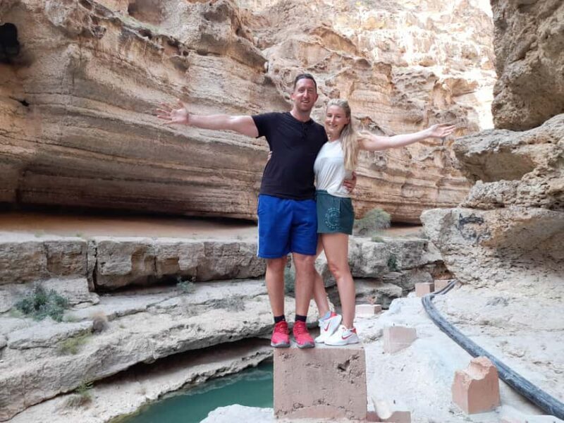 From Muscat: Wadi Shab Adventure, Sinkhole & Fins Beach - Key Points