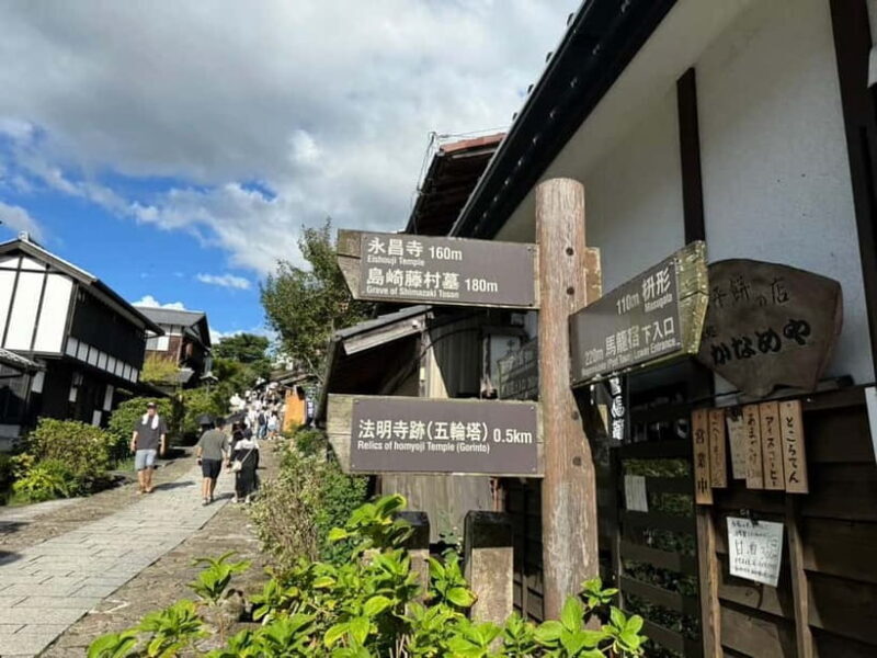 From Nagoya: Inuyama Castle, Ena Gorge, Magome, Tsumago Tour - Tsumago-juku: Japan’s Best-Preserved Post Town
