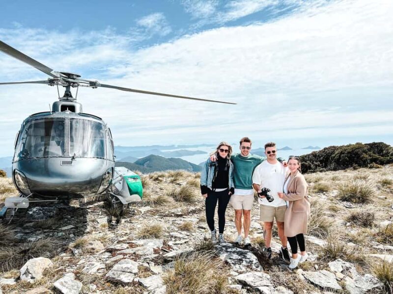 From Nelson: Marlborough Sounds Scenic Helicopter Flight - An Overview of the Experience