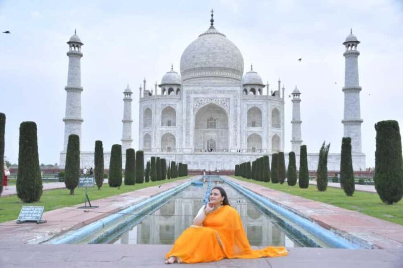 From New Delhi: Sunrise tour of Taj Mahal with Jaipur drop. - Key Points