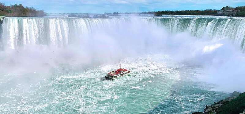From Niagara Falls Canada Tour Boat, Lunch, Journey, Skylon - The Skylon Tower — Aerial Views of Niagara