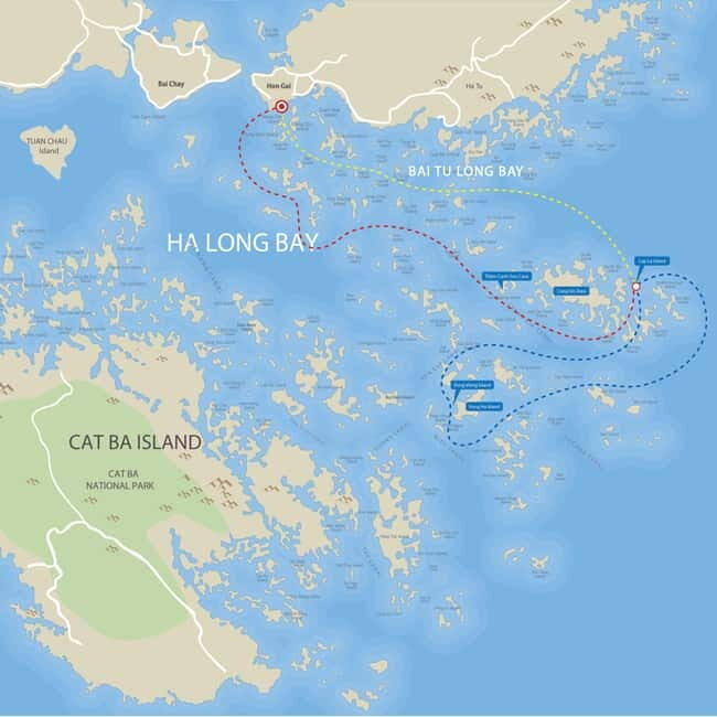 From Ninh Binh: Bai Tu Long Bay 3-Day Cruise with Meals - Key Points
