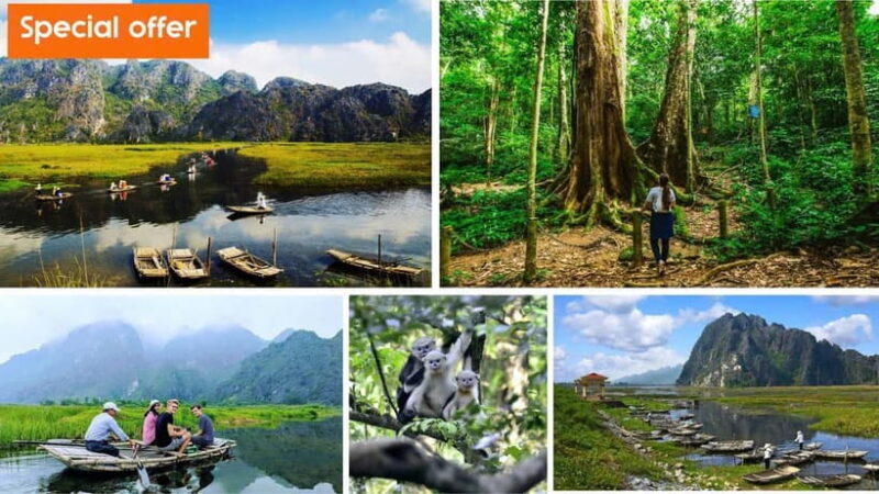 From Ninh Binh: Cuc Phuong - Van Long Small Group Tours - Key Points