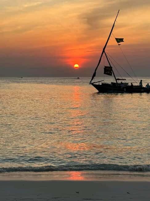 FROM NUNGWI; SUNSET DHOW CRUISE EXPERIENCE - An In-Depth Look at the Sunset Dhow Cruise