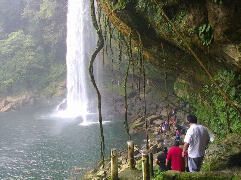 From Palenque: Ruins and waterfalls of Misol-ha & Agua Azul - Agua Azul: Swimming in Beauty