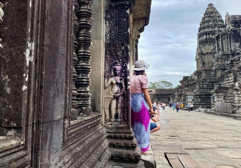 From Phnom Penh: Angkor Wat, Bayon, and Ta Prohm Day Trip - First Stop: Angkor Wat – The Largest Religious Monument in Cambodia
