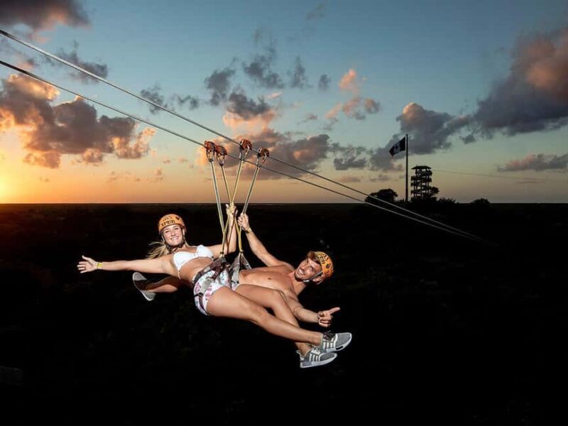 From Playa del Carmen: Tickets to Xplor Fuego Night Park - An In-Depth Look at Xplor Fuego Night Park