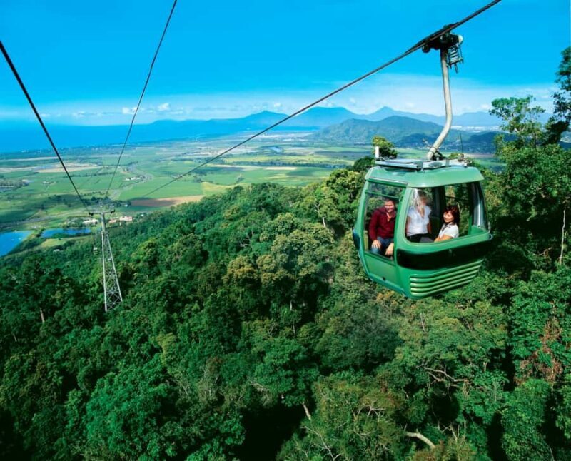 From Port Douglas: Kuranda via Scenic Rail or Skyrail Option - A Day of Contrasts: Scenic Relaxation Meets Adventure