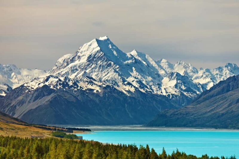 From Queenstown: Half-Day Guided Tour to Mount Cook - The Mackenzie Country and Lake Tekapo