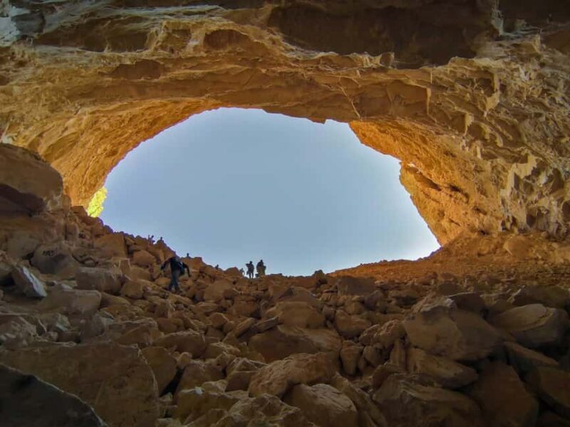 From Riyadh: Heet Cave & Red Sand dunes - Key Points