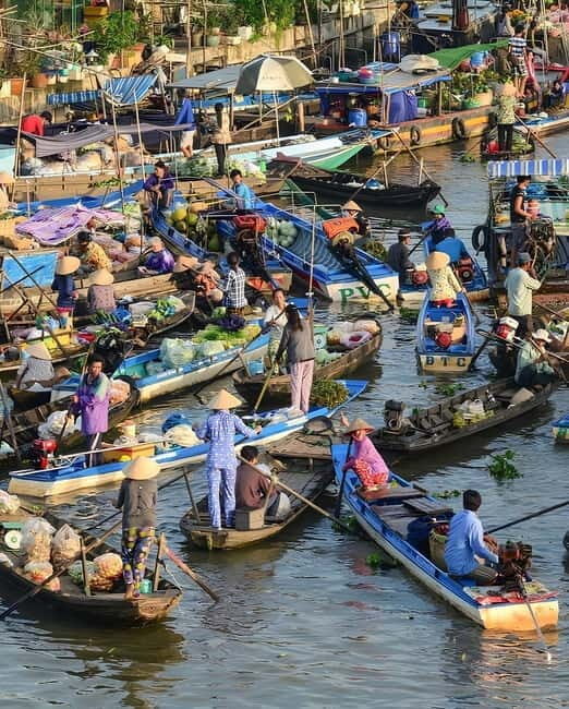 From Saigon: Biggest Floating Market in 1 Day - Must See - Key Points