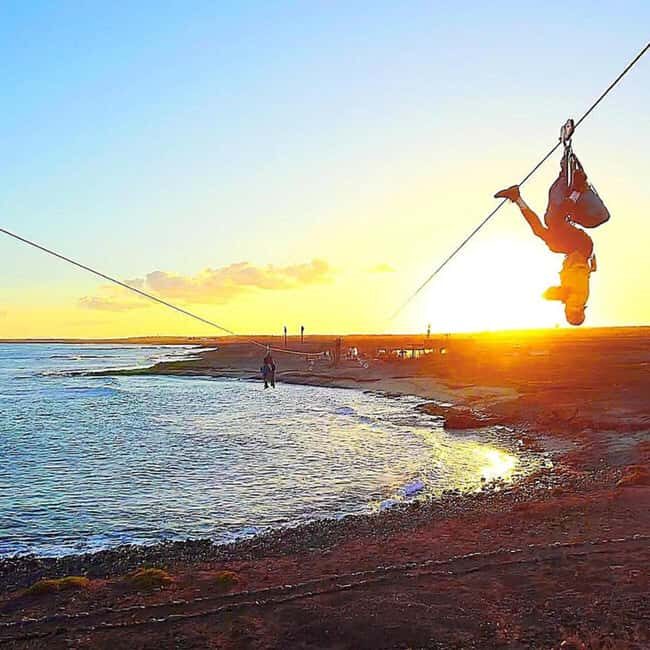 From Santa Maria: Sal island Zipline Experience (Official) - Key Points
