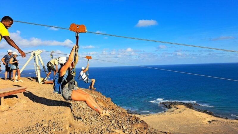 From Santa Maria: Sal island Zipline Experience (Official) - An In-Depth Look at the Zipline Experience