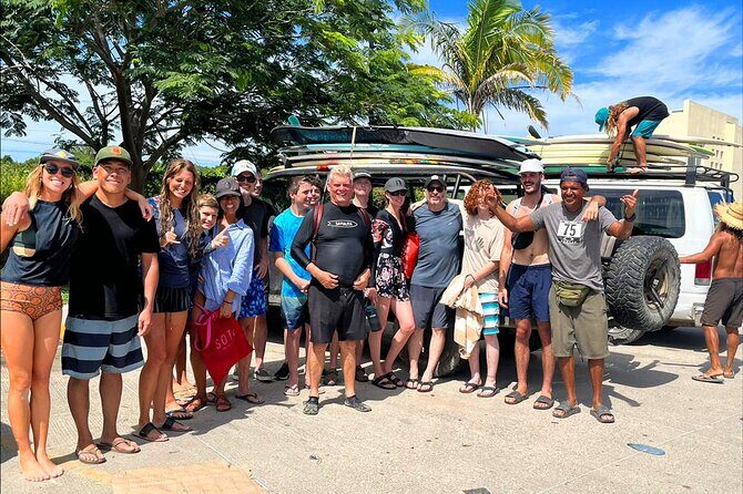 From Sayulita: Surf Trip to La Lancha Beach -all ages & levels - Key Points
