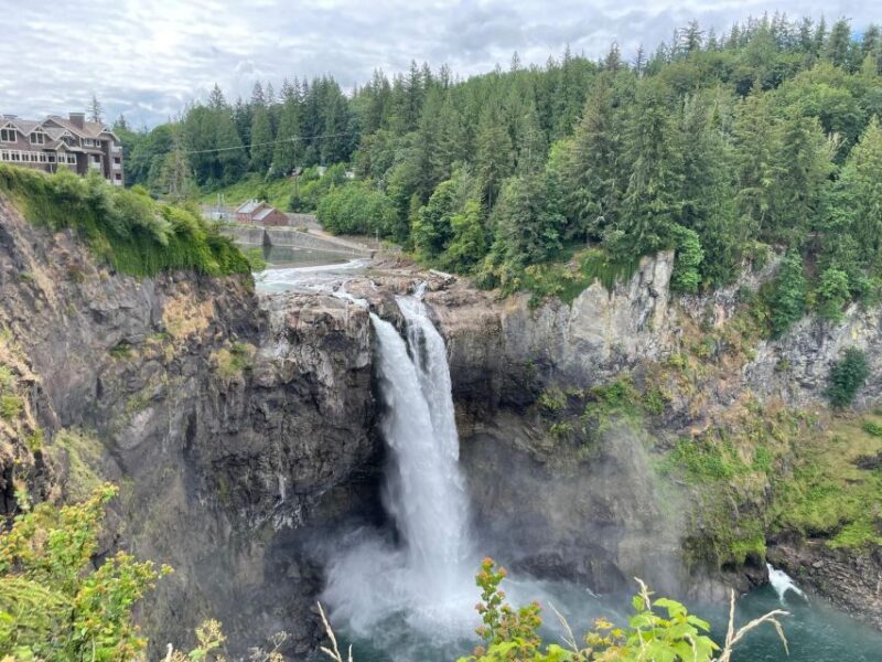 From Seattle: Snoqualmie Falls and Wineries Tour w/ Transfer - Key Points
