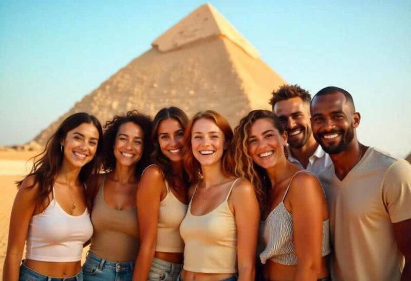 From Sharm El-Sheikh: Cairo's Pyramids: Full-Day By Flight - Key Points