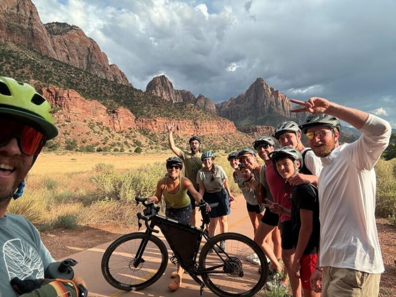 From Springdale: Zion Sunset Biking/eBiking Tour - The Itinerary: What to Expect