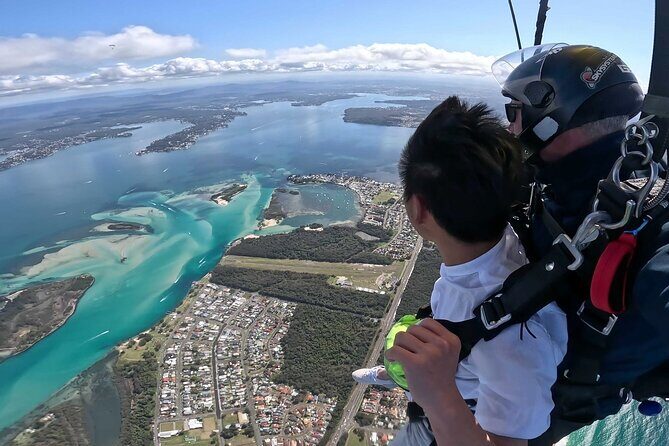 From Sydney: Tandem Skydive Experience over Newcastle Beach - The Jump: A Mix of Thrills and Serenity
