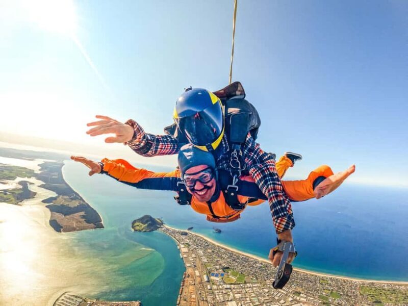From Tauranga: Skydive over Mount Maunganui - The Sum Up