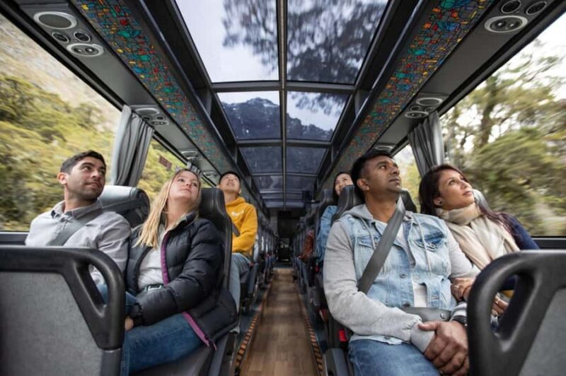 From Te Anau: Milford Sound Cruise & Glass-Roof Coach Tour - The Return Journey