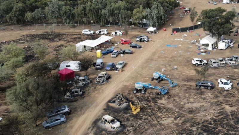 From Tel Aviv: Nova Music Festival Memorial Site Visit - A Word of Caution