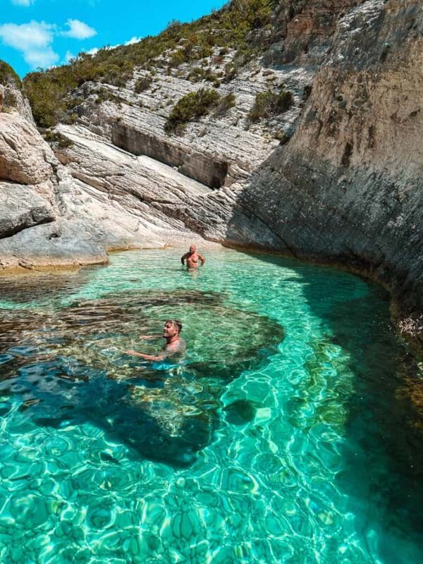 From Vis: Speed boat tour along south shore Of Vis - The Sum Up